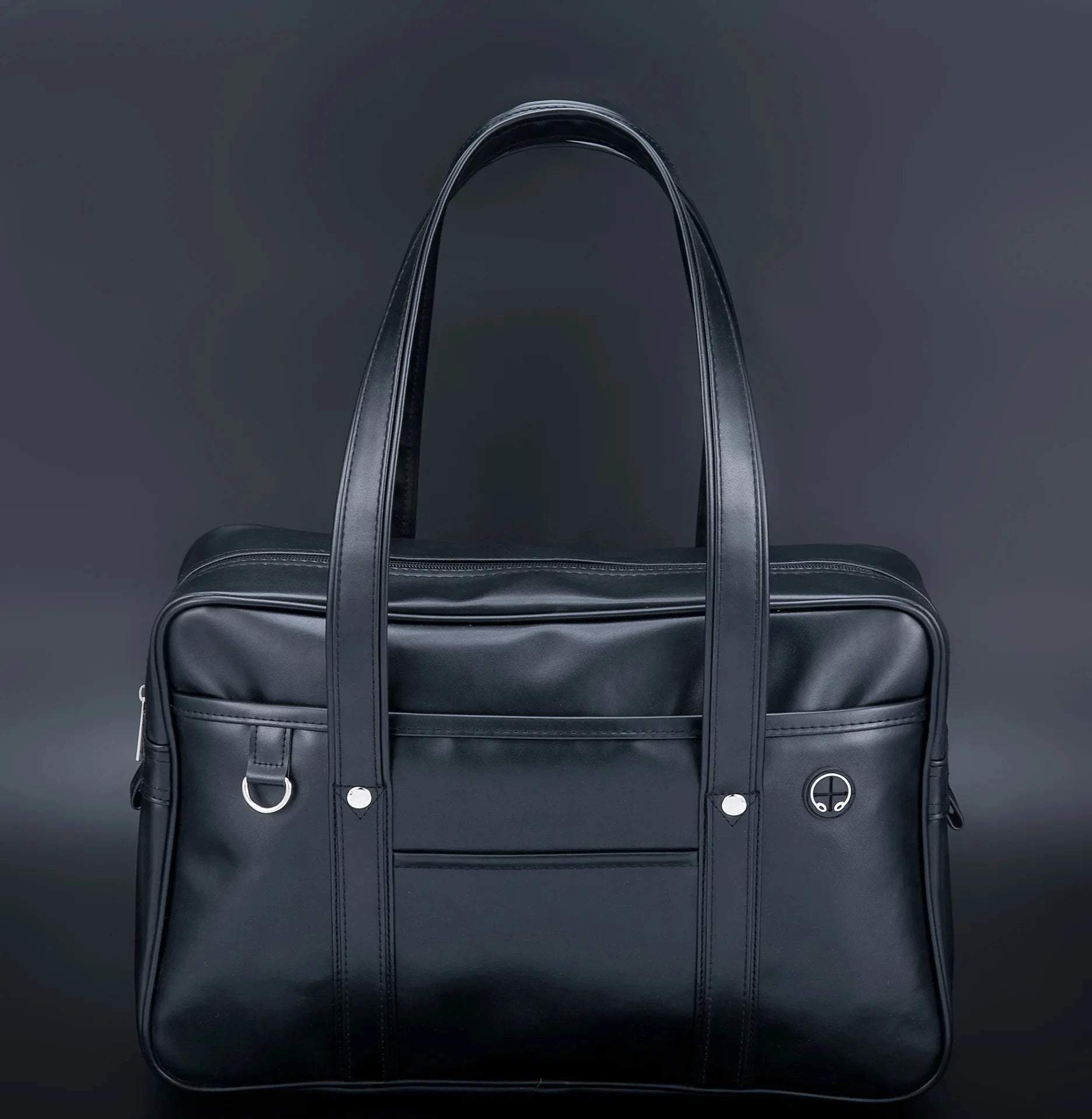 Classic Japanese Academy Tote | PU Leather Schoolbag