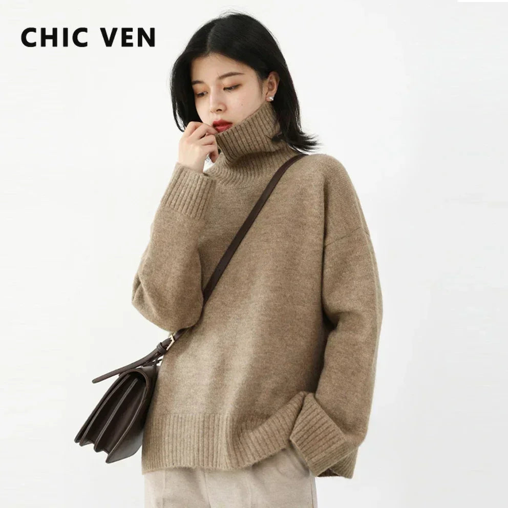 The Cloud-Knit Oversized Sweater | Heavyweight Soft Blend