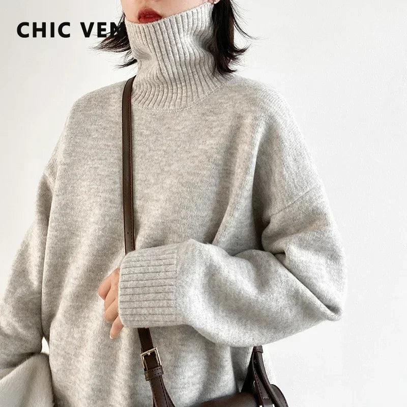 The Cloud-Knit Oversized Sweater | Heavyweight Soft Blend
