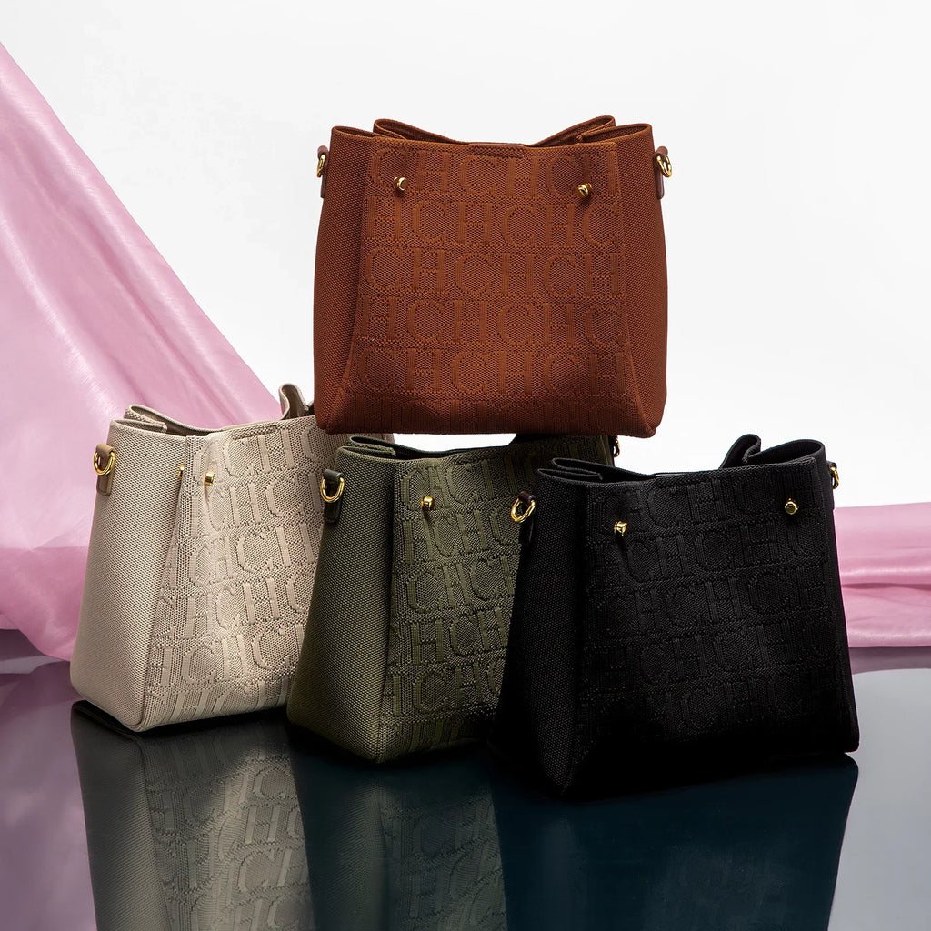 The Urban Monogram Bucket Bag | Wide Strap Edition