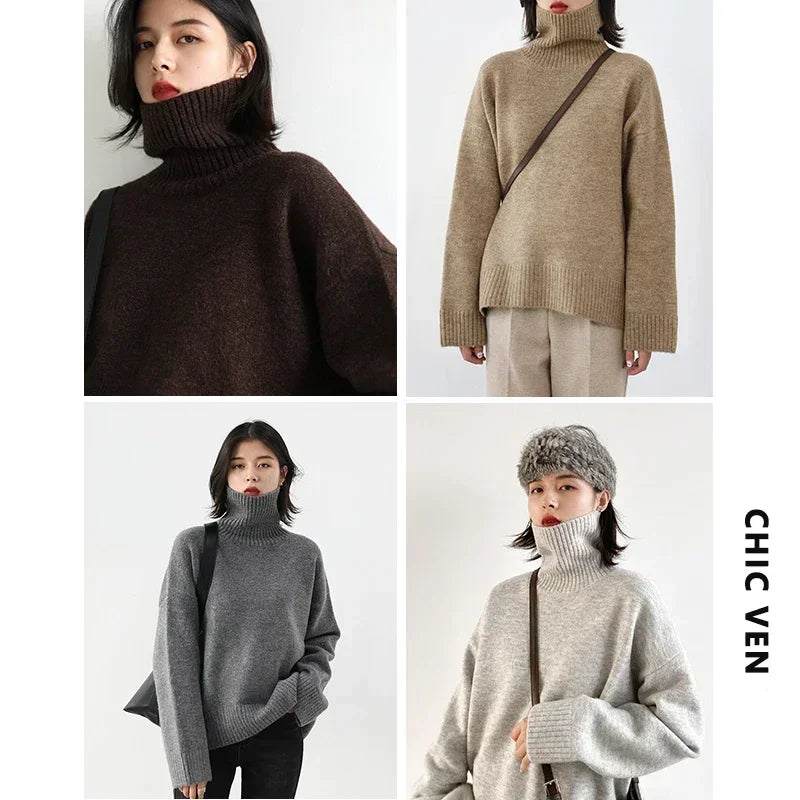 The Cloud-Knit Oversized Sweater | Heavyweight Soft Blend