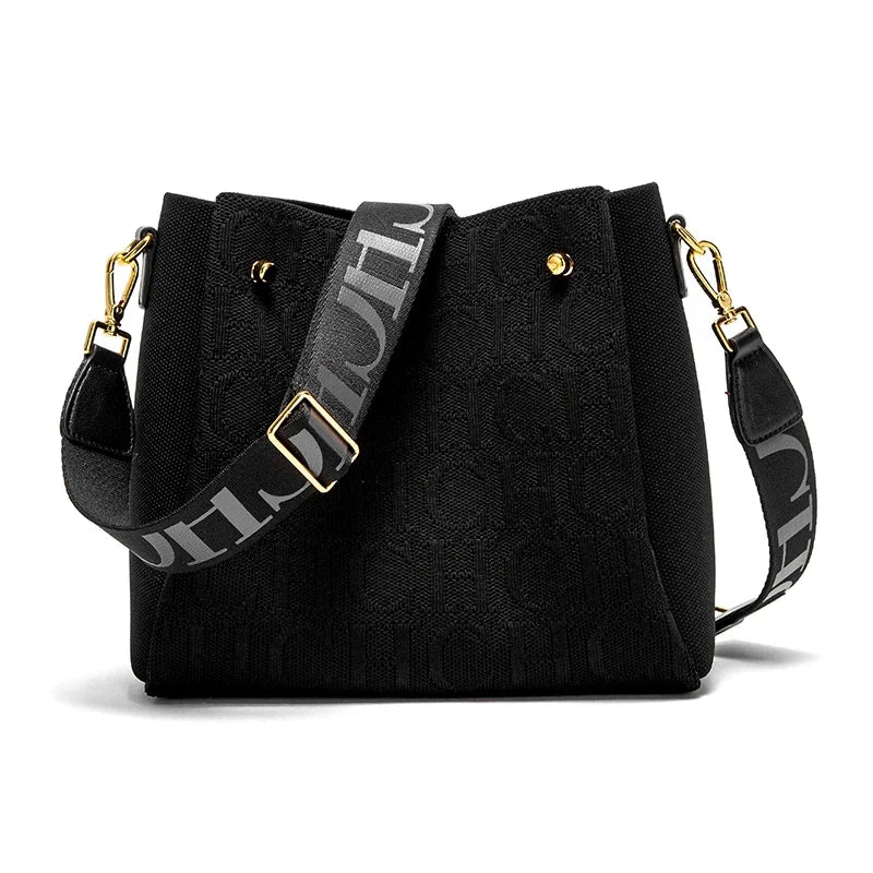 The Urban Monogram Bucket Bag | Wide Strap Edition