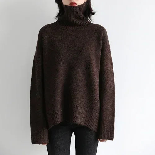 The Cloud-Knit Oversized Sweater | Heavyweight Soft Blend