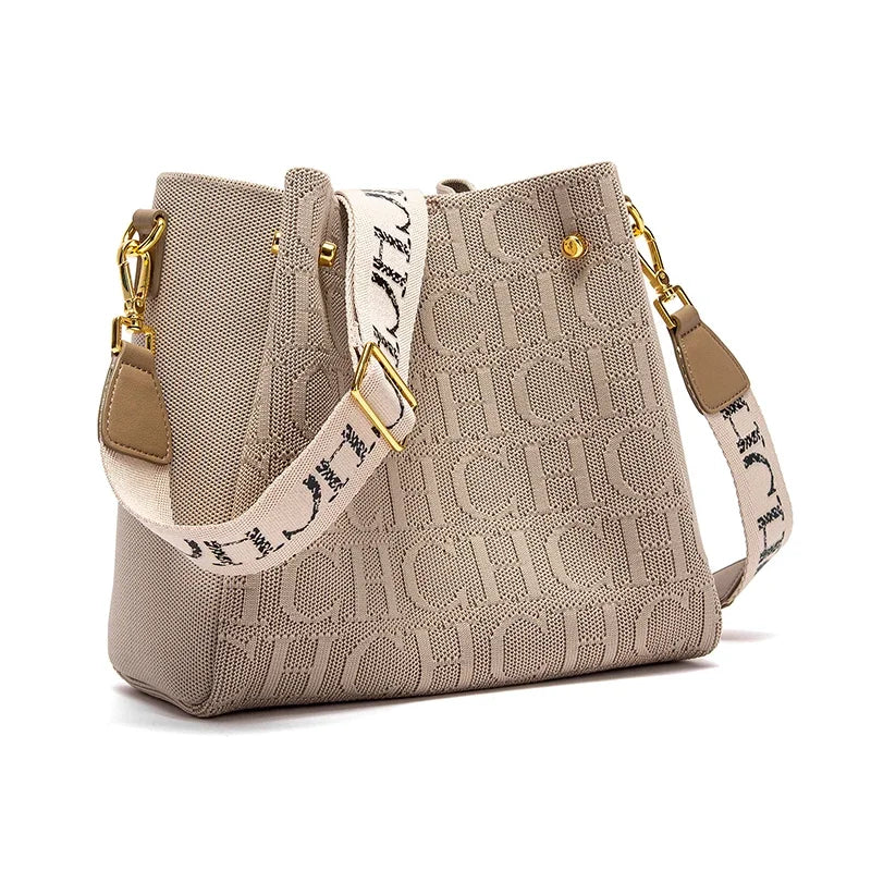 The Urban Monogram Bucket Bag | Wide Strap Edition