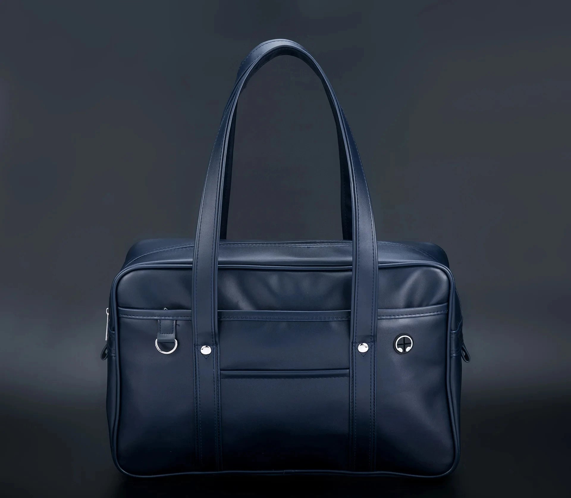 Classic Japanese Academy Tote | PU Leather Schoolbag